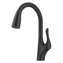 black-pull-down-single-handle-kitchen-faucet-1