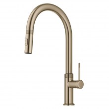 single-handle-kitchen-faucet-in-brushed-gold-1